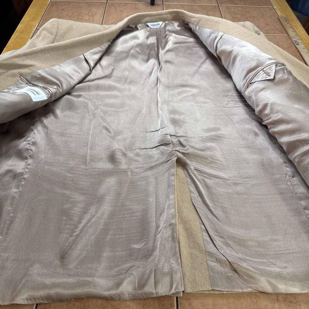 Joseph & Feiss Jacket Mens 54L Big & Tall Portly Tan Camelhair Blazer Sport Coat - Picture 5 of 12